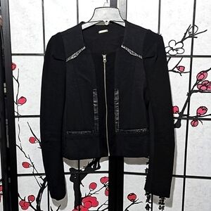 Rebecca Minkoff Black Jacket‎ Size Small